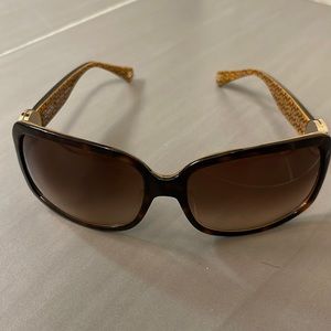 Coach sunglasses EUC